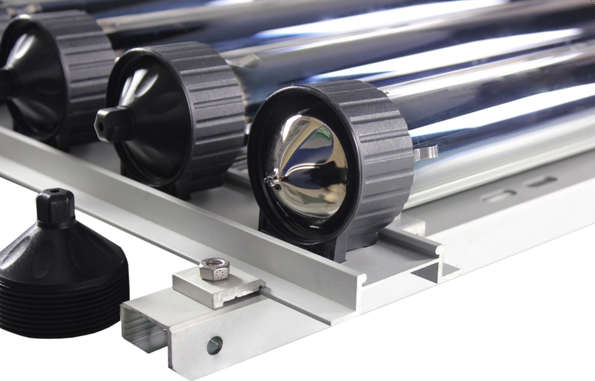 Werkstoffe Plasma Spectral CPC Röhrenkollektor