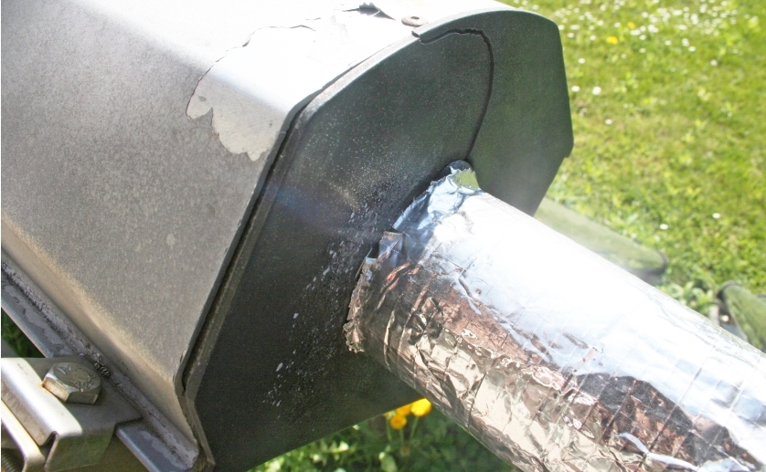 Sammlerkasten von nicht klimageiegneten Röhrenkollektoren